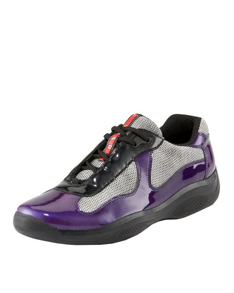 prada tennis shoes mens|purple prada sneakers for men.